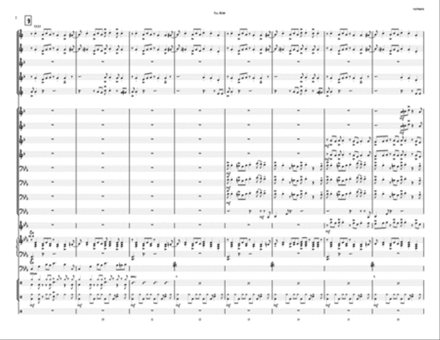 Footprints Jazz Ensemble scores gallery preview page 2