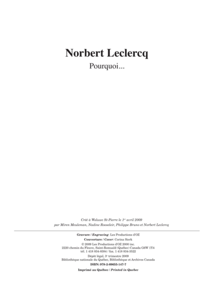 Pourquoi... Guitar Ensemble scores gallery preview page 1