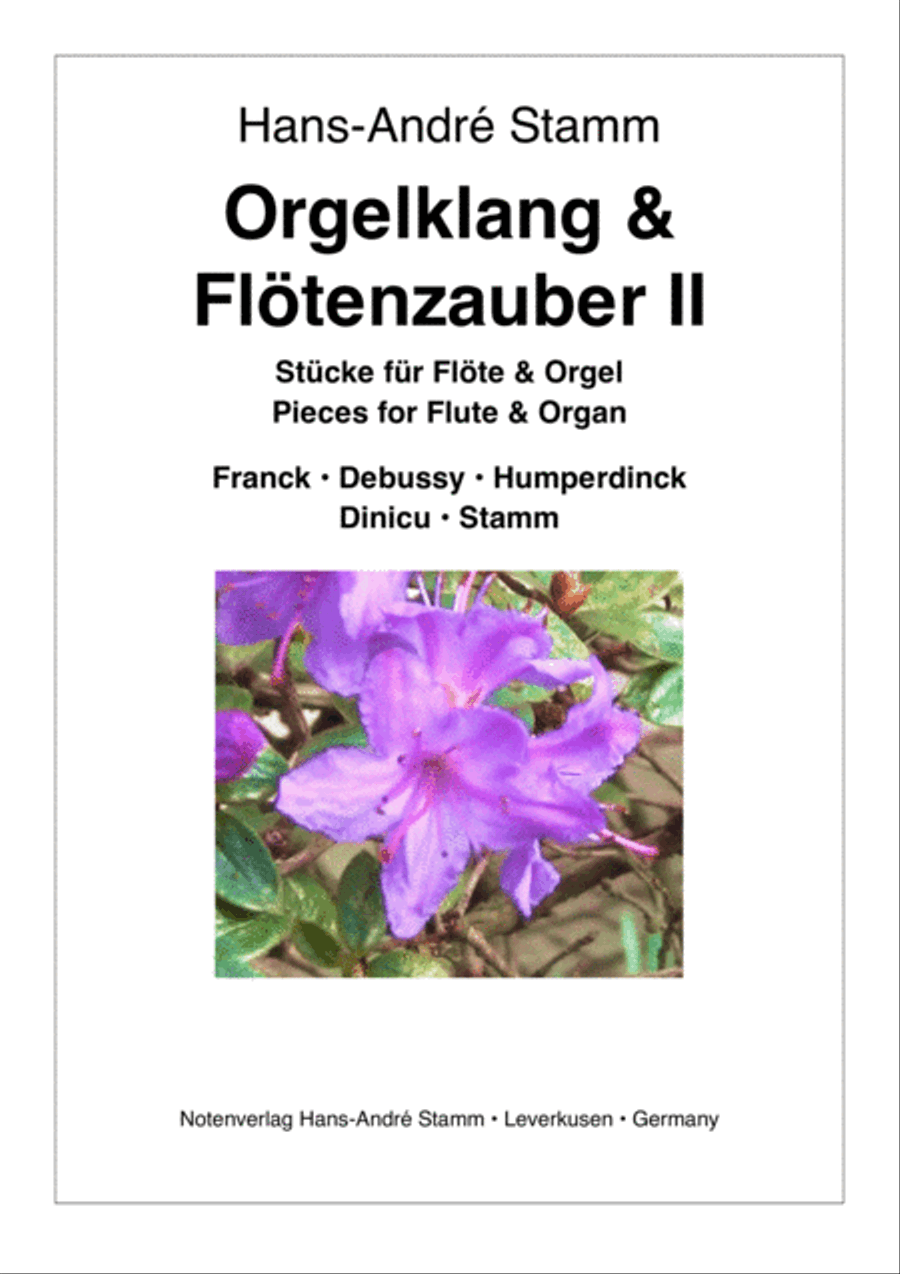 Organ Sound and Flute Magic Vol. II for flute & organ Woodwind Duet scores gallery preview page 1