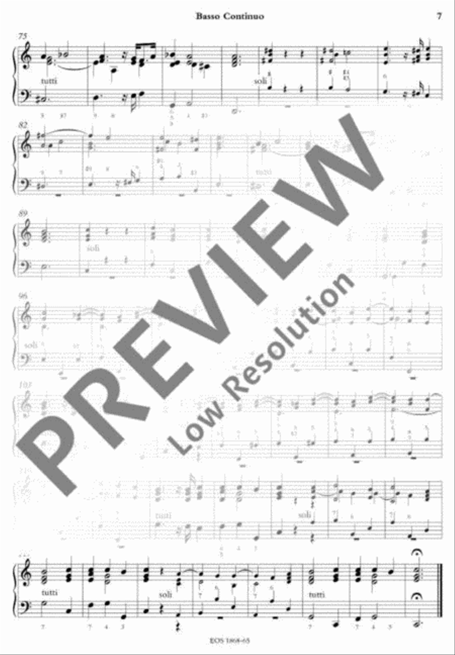 Concerto Grosso Concerto Grosso Basso Continuo scores gallery preview page 7