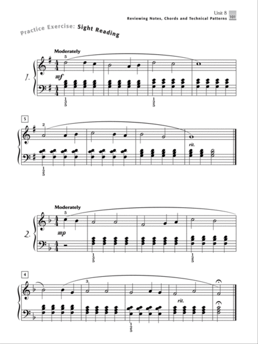 Alfred's Basic Adult Piano Course -- Play Piano Now!, Book 2 Piano Method scores gallery preview page 17