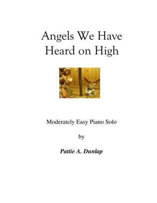Angels We Have Heard on High, L.H. melody
