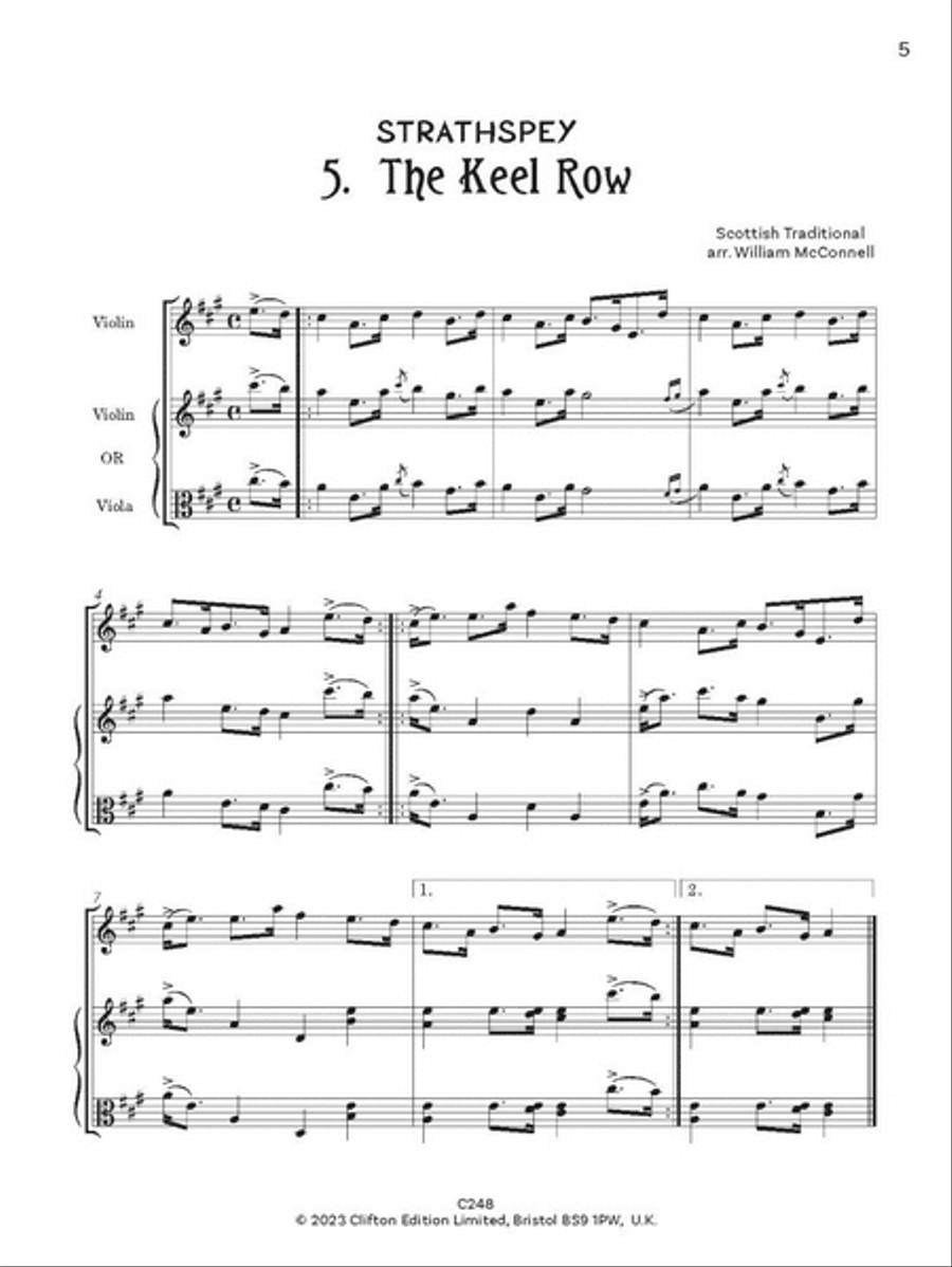 Barn Dance Viola scores gallery preview page 3