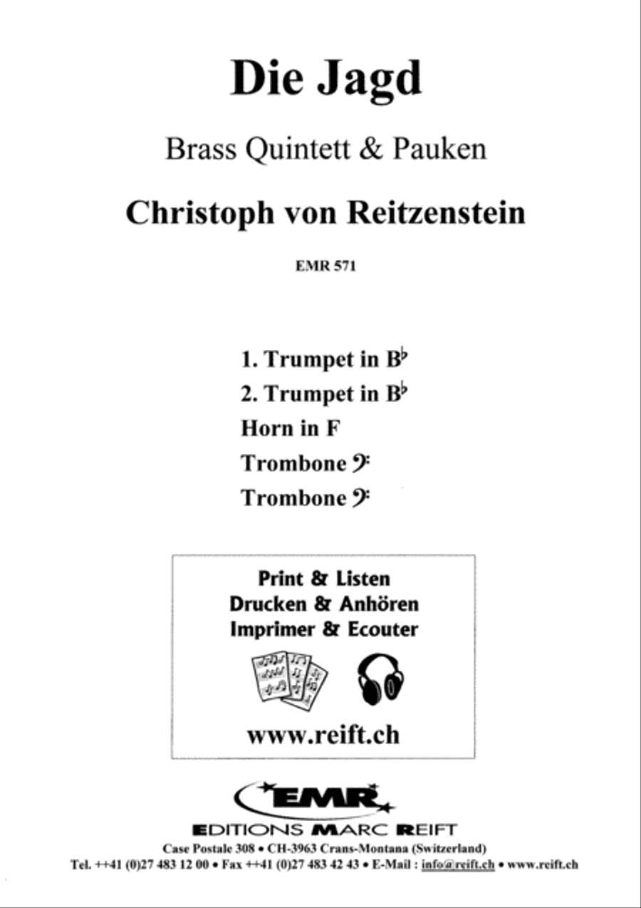 Die Jagd Brass Ensemble scores gallery preview page 7