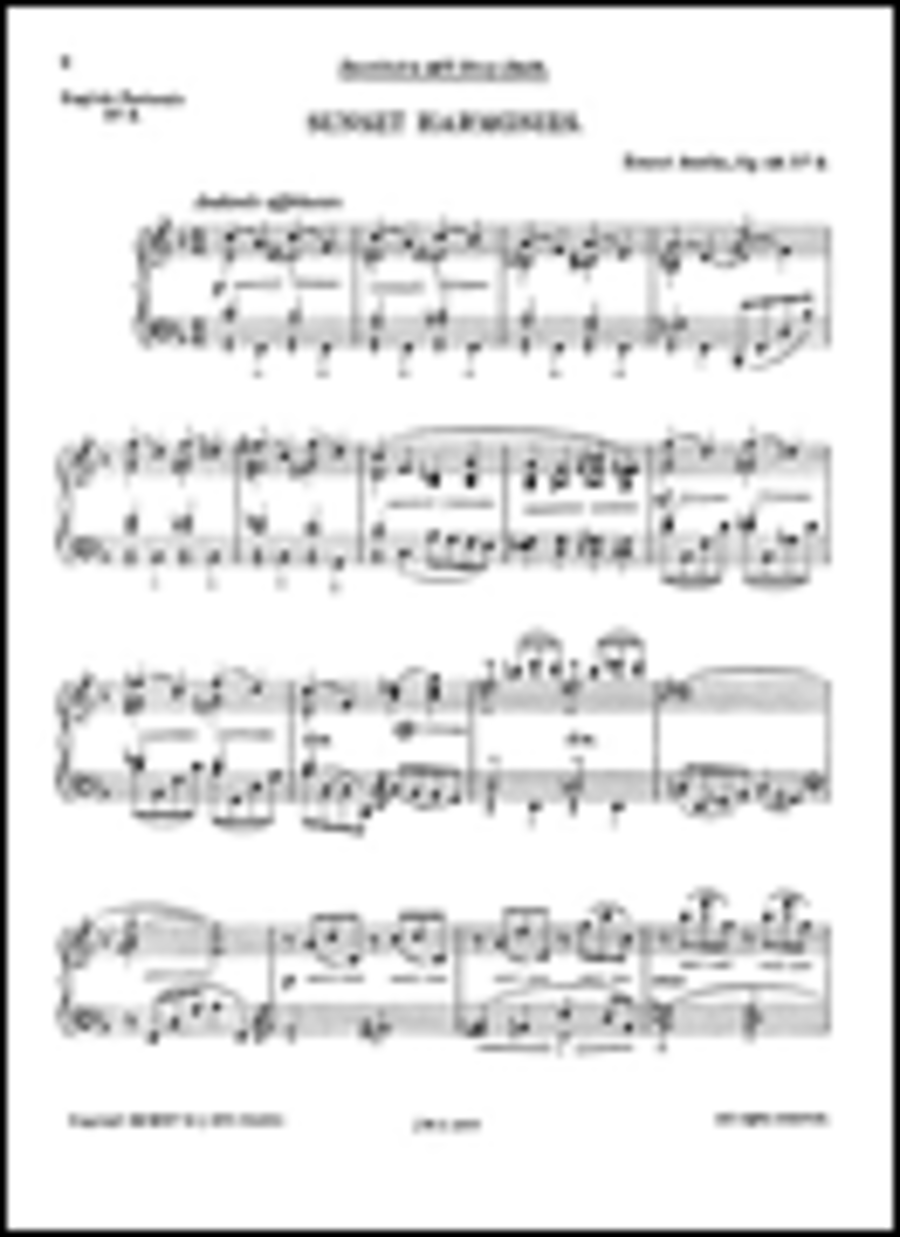 E. Austin: Sunset Harmonies (Piano)