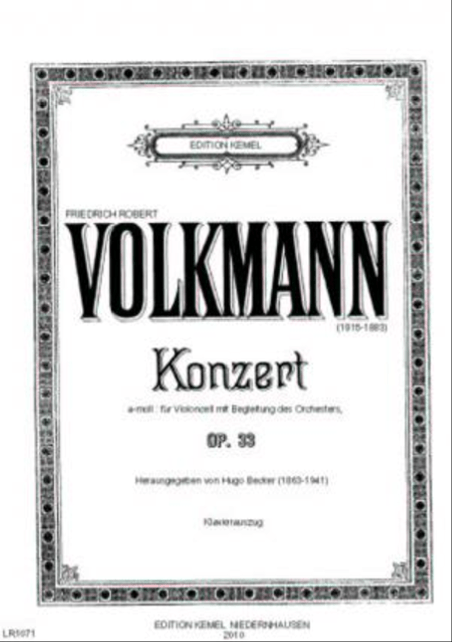 Konzert a-moll Piano Accompaniment scores gallery preview page 1
