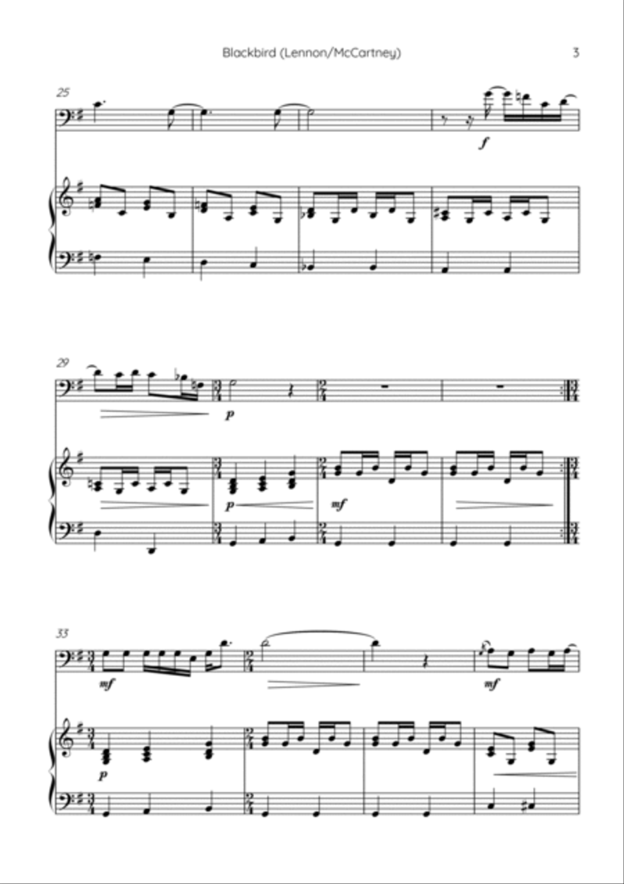 Blackbird Chamber Music scores gallery preview page 3