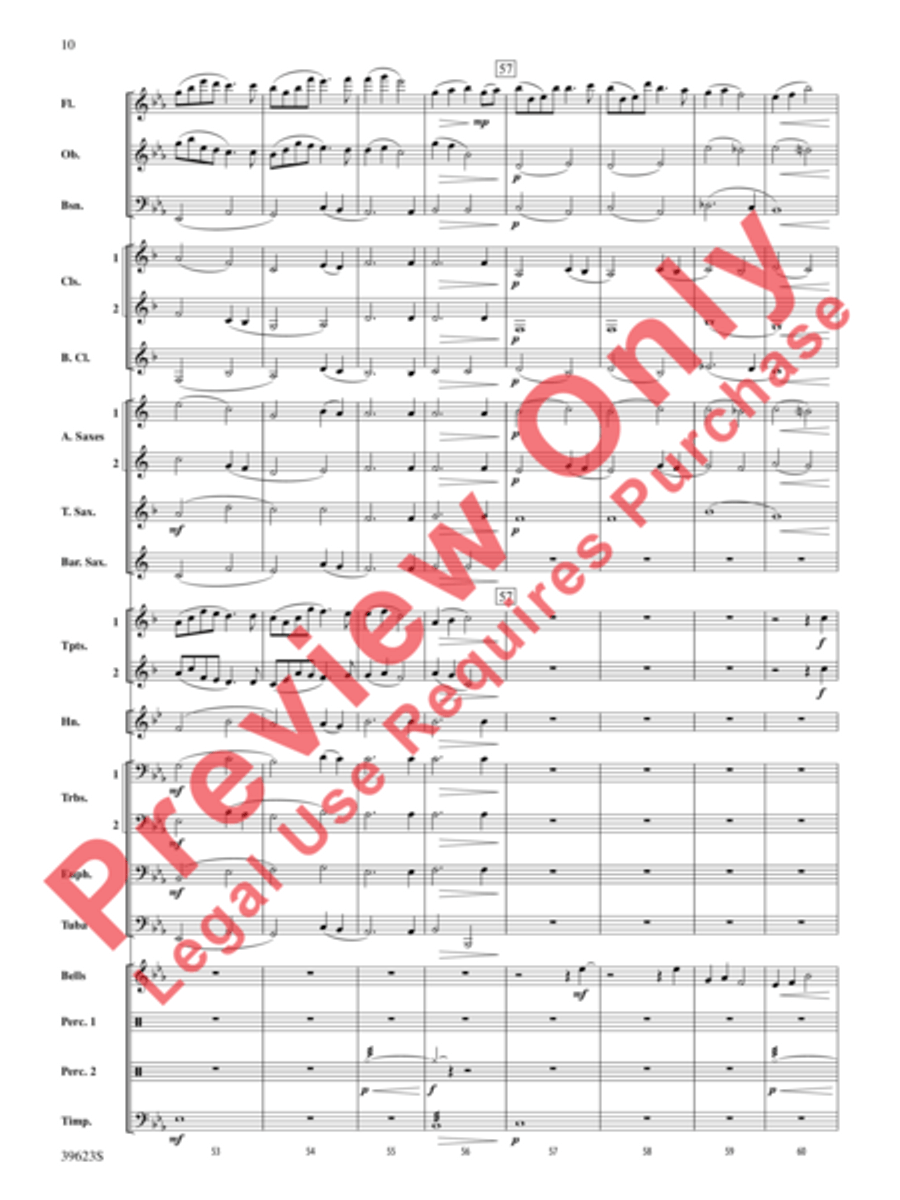 Beyond the Riverbend Concert Band scores gallery preview page 11