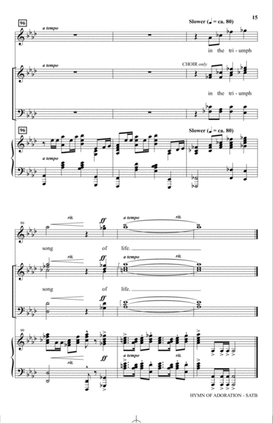 Hymn Of Adoration (incorporating 