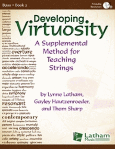 Developing Virtuosity Book 2 Bass Book/CD