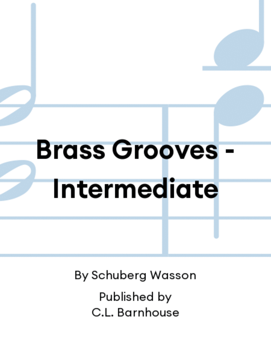 Brass Grooves - Intermediate School and Community scores gallery preview page 1