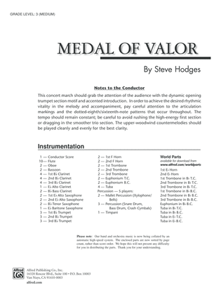 Medal of Valor: Score