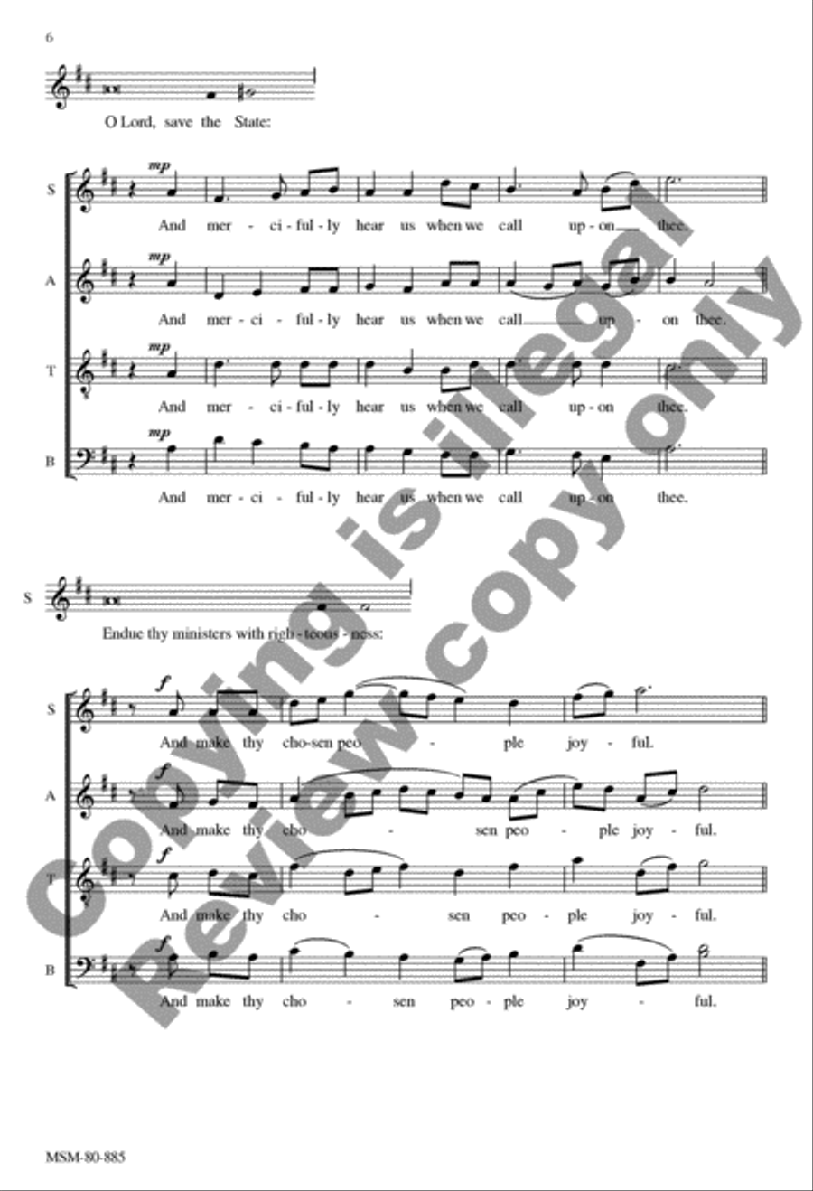 The Duke Responses The Duke Responses 4-Part scores gallery preview page 13