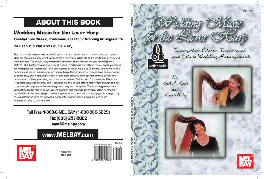 Wedding Music for the Lever Harp Pedal Harp scores gallery preview page 6
