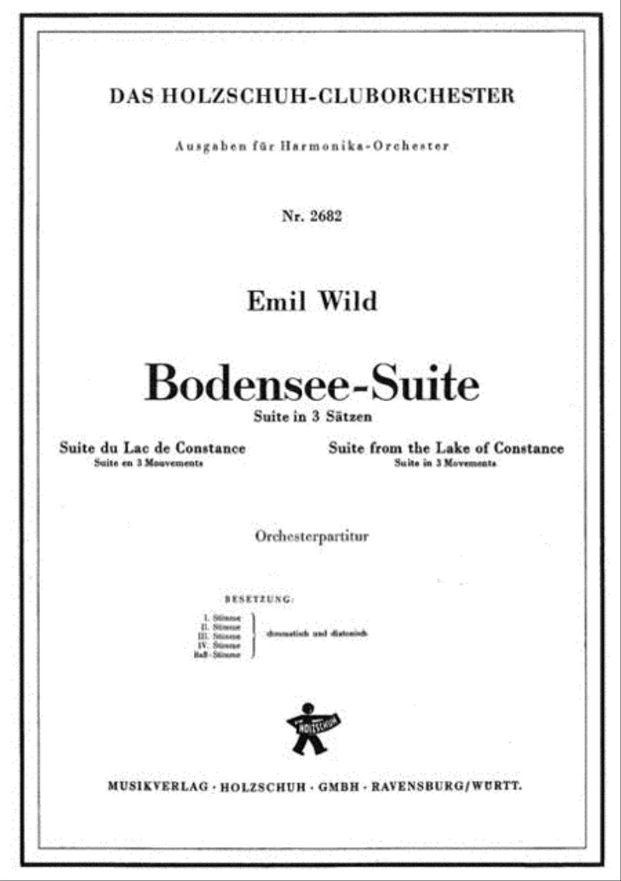 Bodensee-Suite Bodensee-Suite Accordion Orchestra scores gallery preview page 1