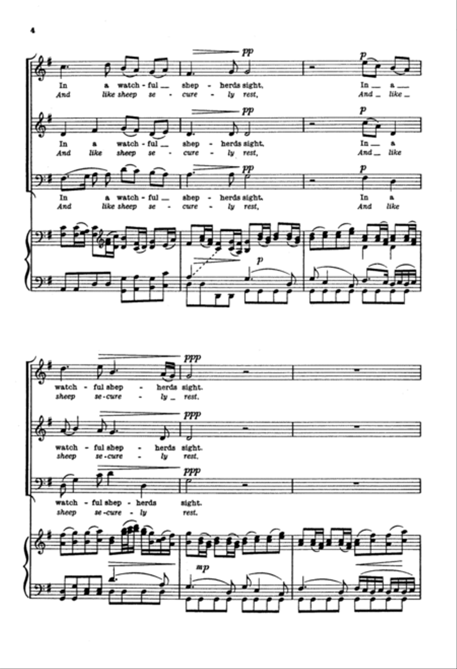 Sheep May Safely Graze 3-Part scores gallery preview page 4