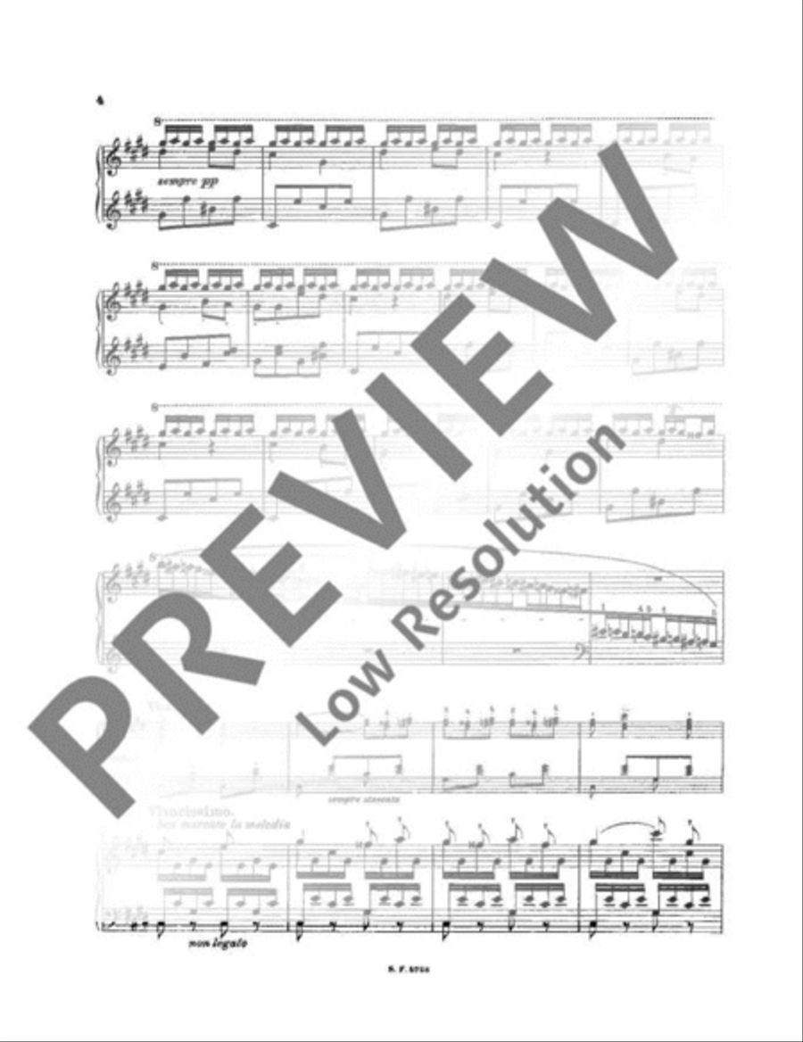 The Nightingale Piano Solo scores gallery preview page 9