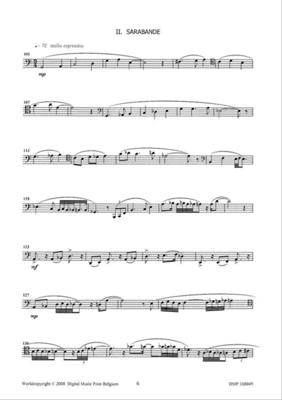 Partita Per Fagotto Solo Partita Per Fagotto Solo Bassoon Solo scores gallery preview page 3