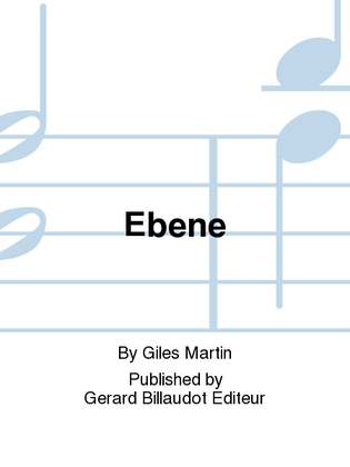 Book cover for Ebene
