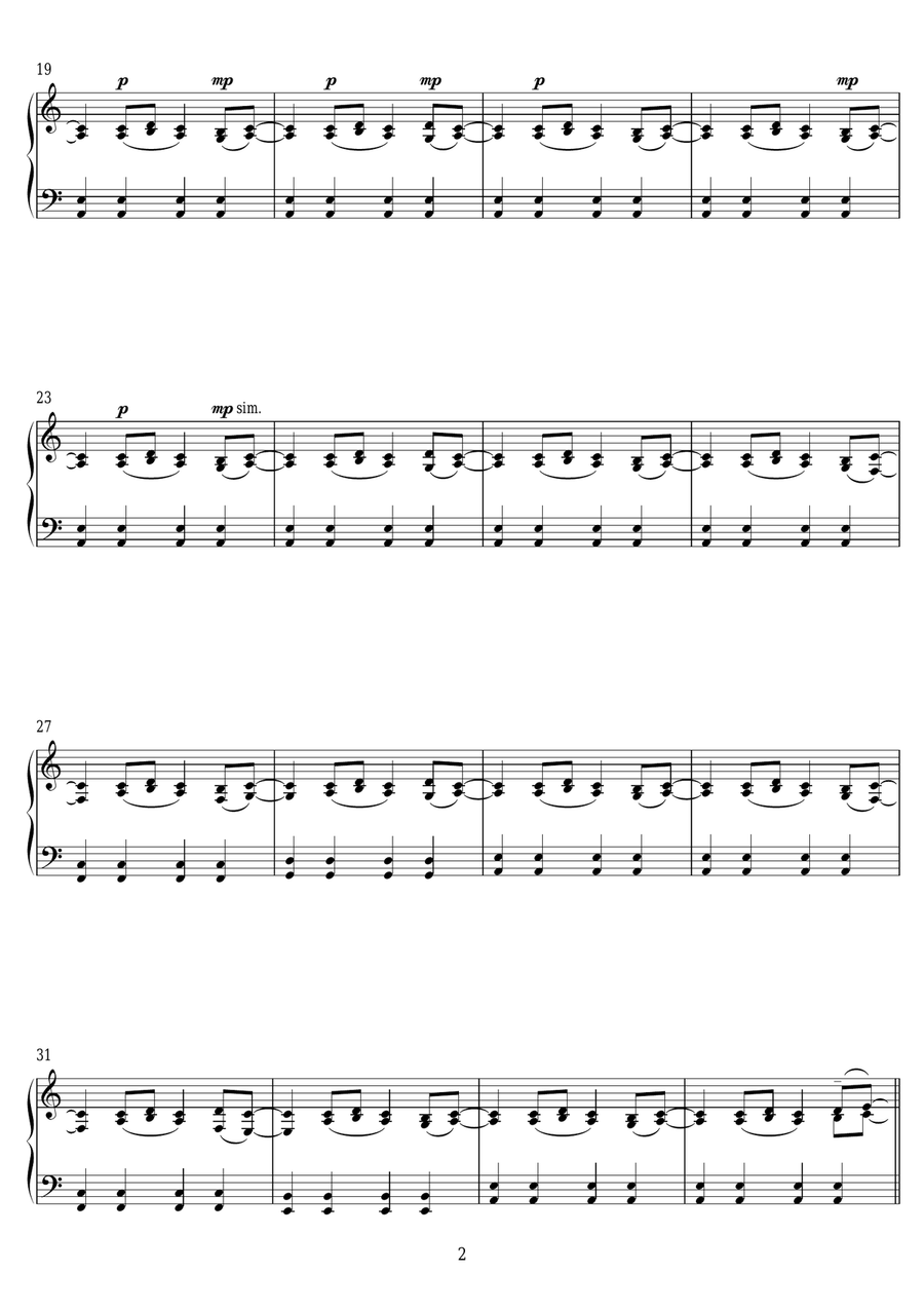 Elements Piano Solo scores gallery preview page 2