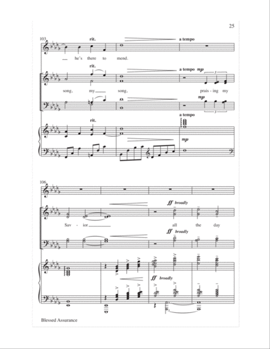 Let the Children Sing 4-Part scores gallery preview page 27