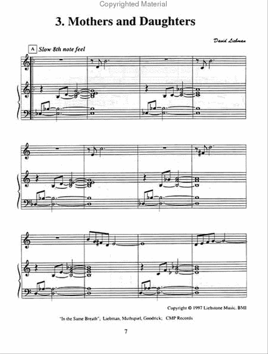 Ten Compositions In A Chromatic Style Voice scores gallery preview page 4