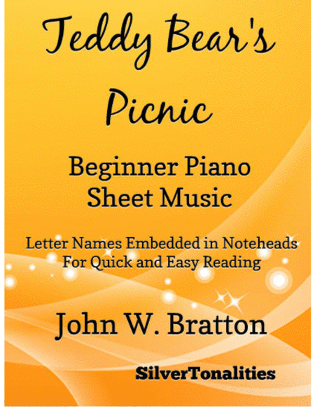 Teddy Bear's Picnic Beginner Piano Sheet Music