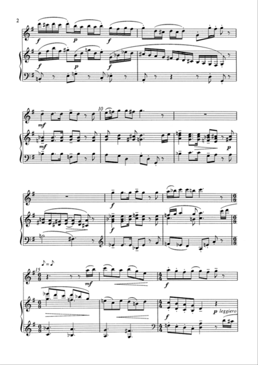Recital Pieces Vol. 2 for Recorder and Piano Chamber Music scores gallery preview page 6