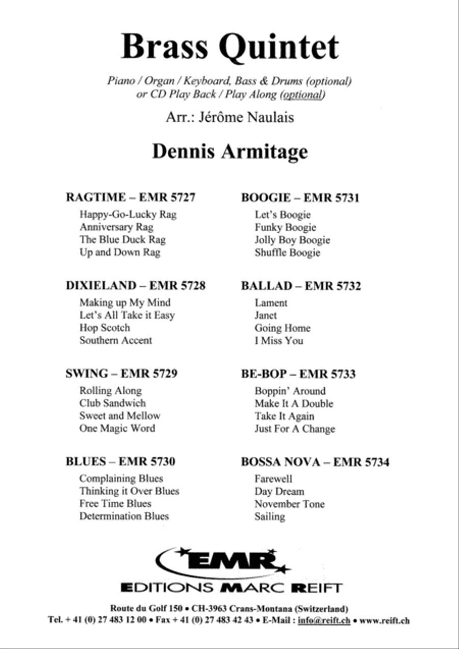 Bossa Nova Brass Band scores gallery preview page 7