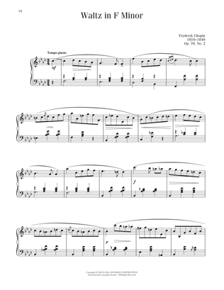 Waltz, Op. 70, No. 2