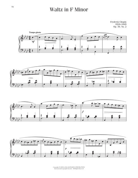 Waltz, Op. 70, No. 2