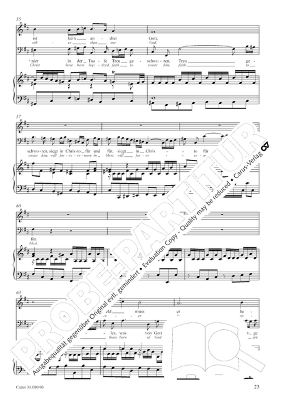 A mighty fortress is our God (Ein feste Burg ist unser Gott) A mighty fortress is our God (Ein feste Burg ist unser Gott) 4-Part scores gallery preview page 23