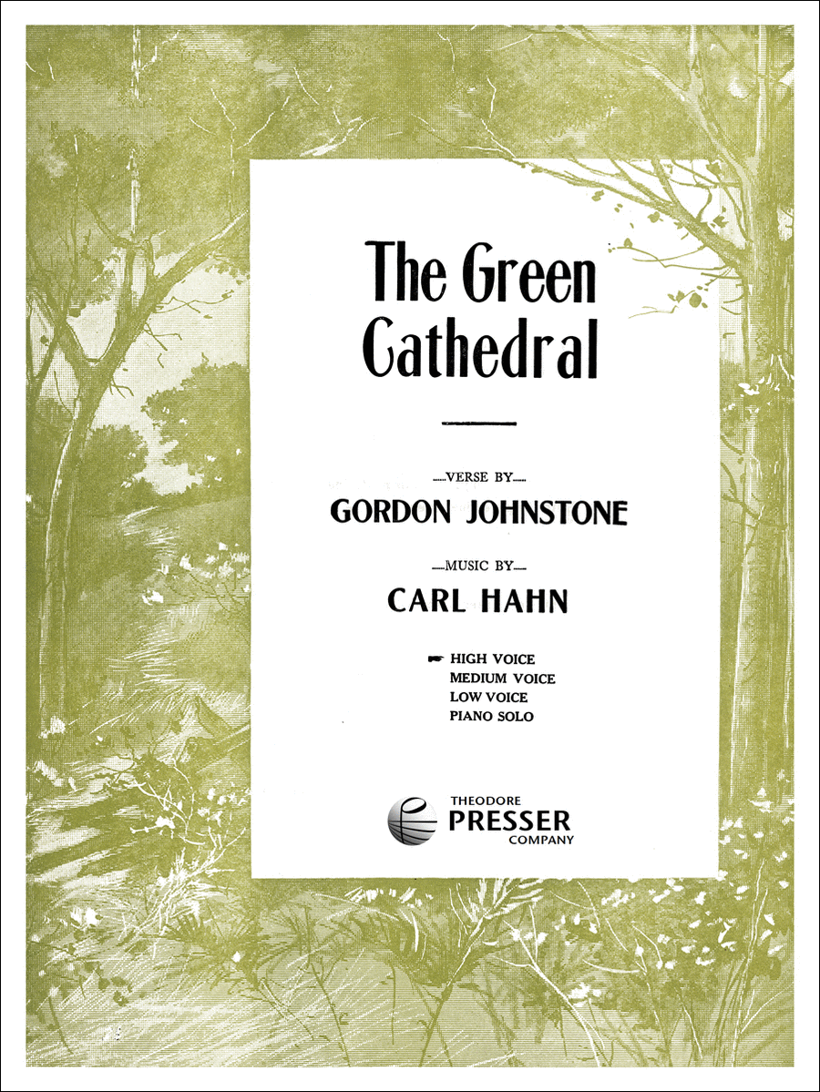The Green Cathedral Chamber Music scores gallery preview page 1