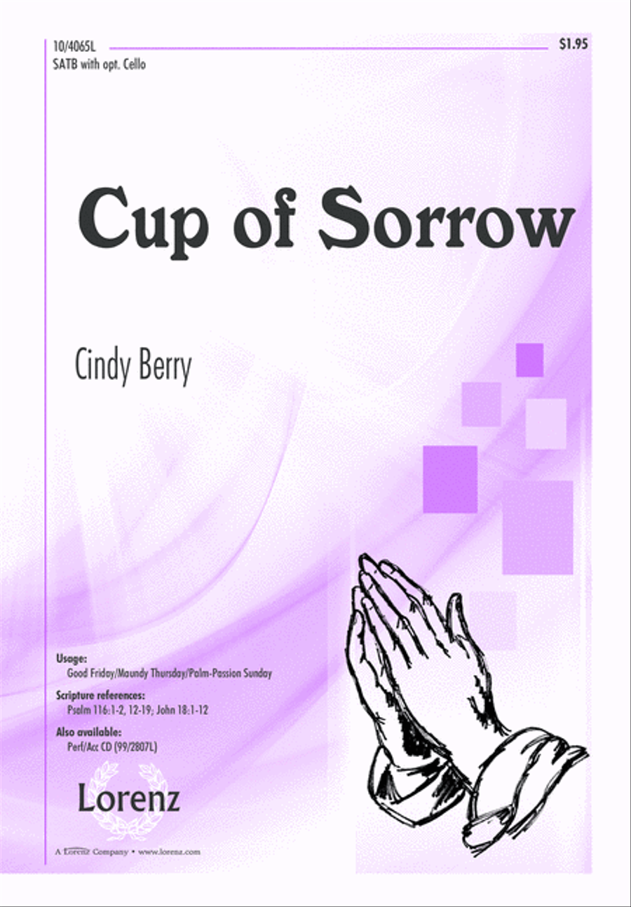 Cup of Sorrow 4-Part scores gallery preview page 2