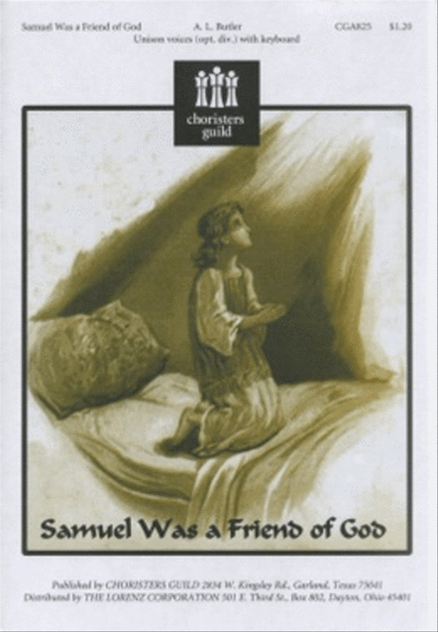 Samuel Was a Friend of God Unison Choir scores gallery preview page 1