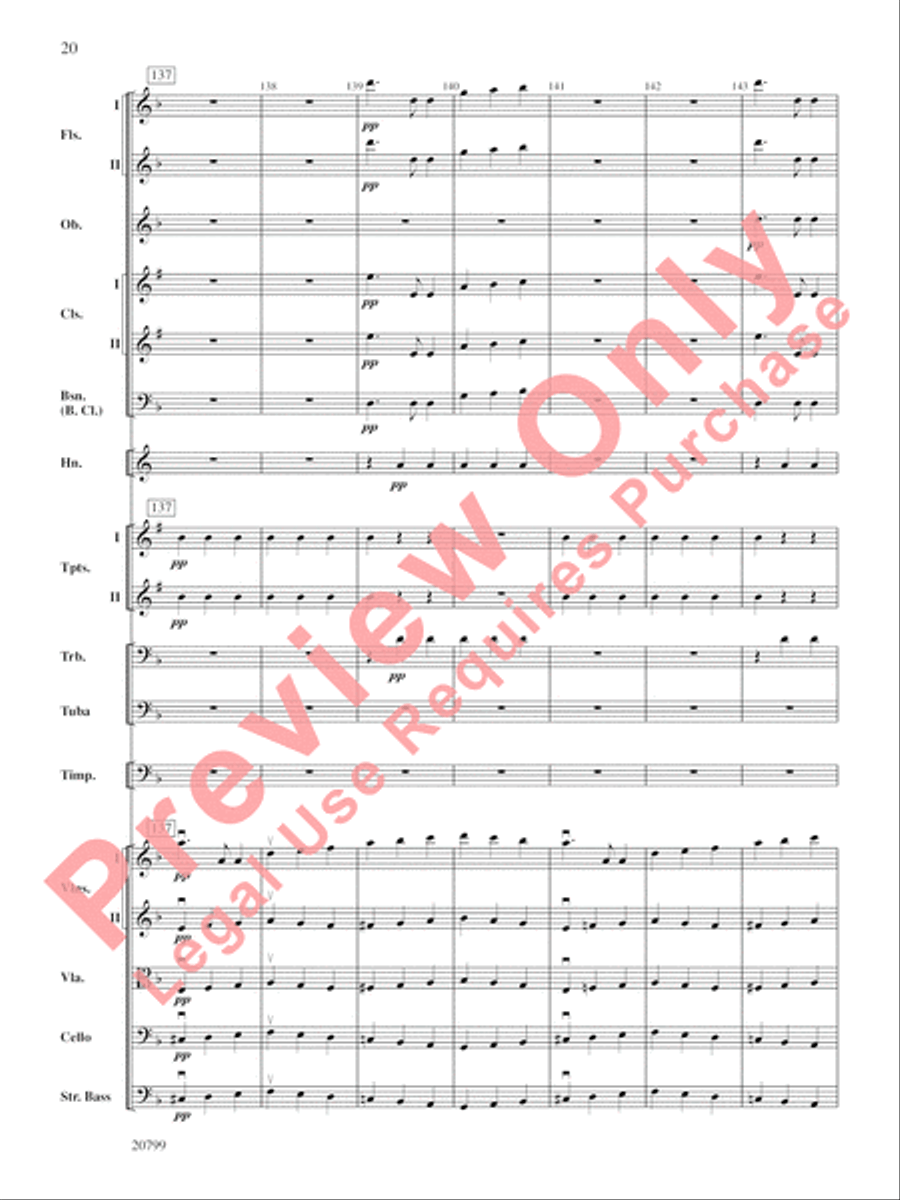 Symphony No. 9 Full Orchestra scores gallery preview page 21