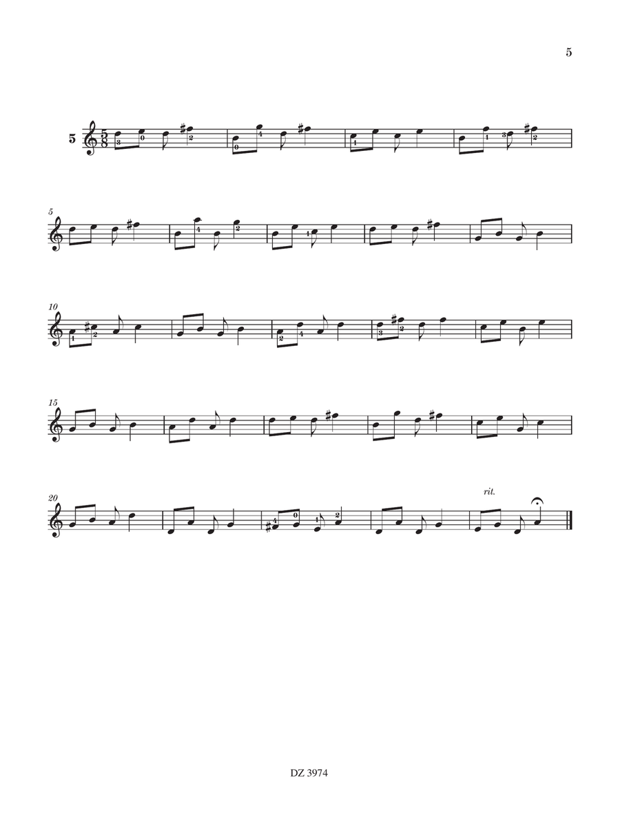 50 Exer-tudes by Adrian Andrei Classical Guitar - Digital Sheet Music page 6