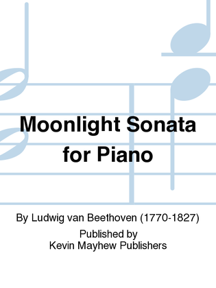 Book cover for Moonlight Sonata for Piano