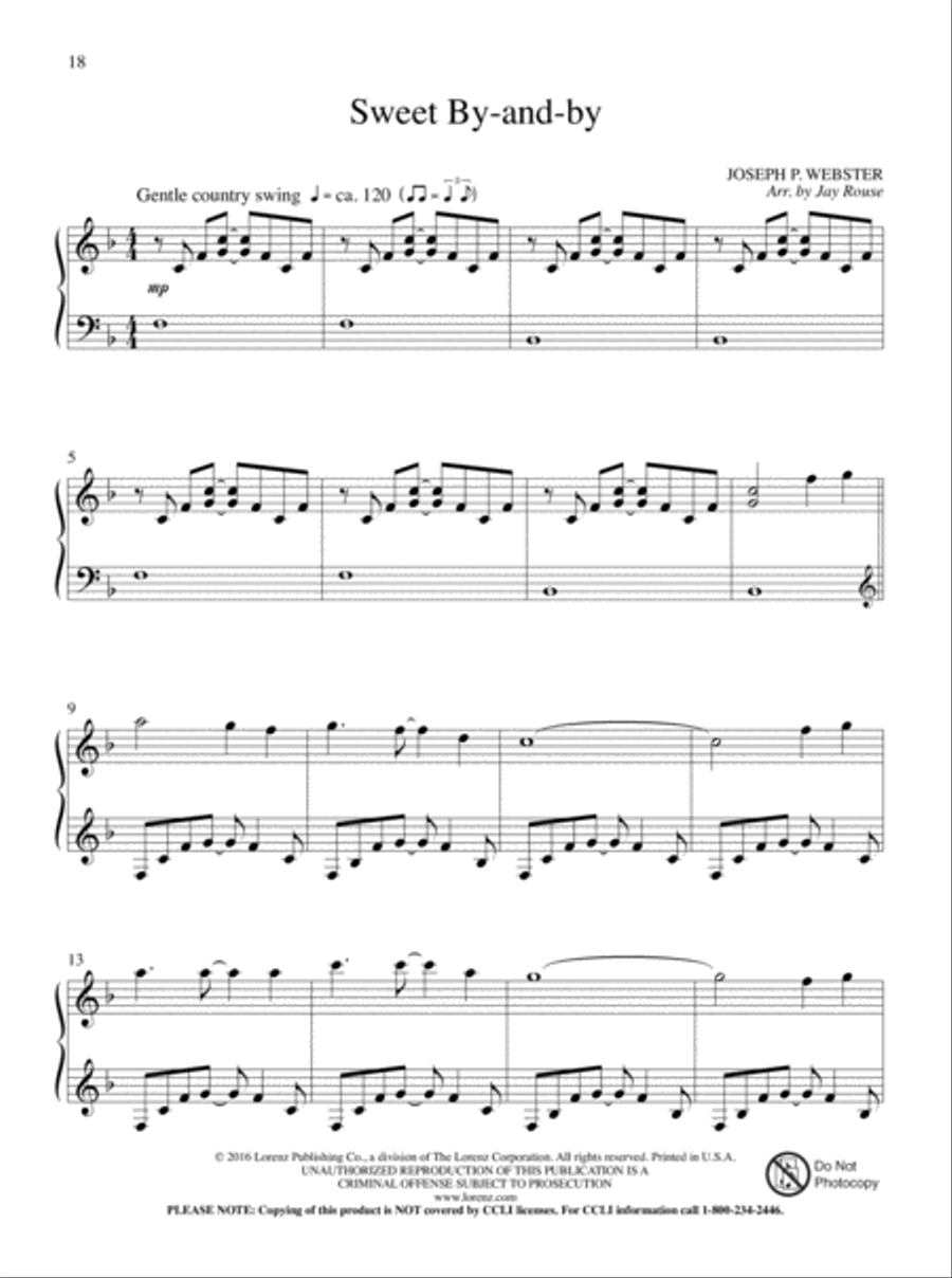 Ivory Inspirations Ivory Inspirations Piano Solo scores gallery preview page 10