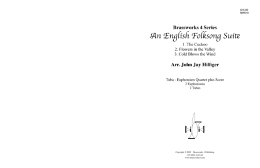 An English Folksong Suite EETT scores gallery preview page 1