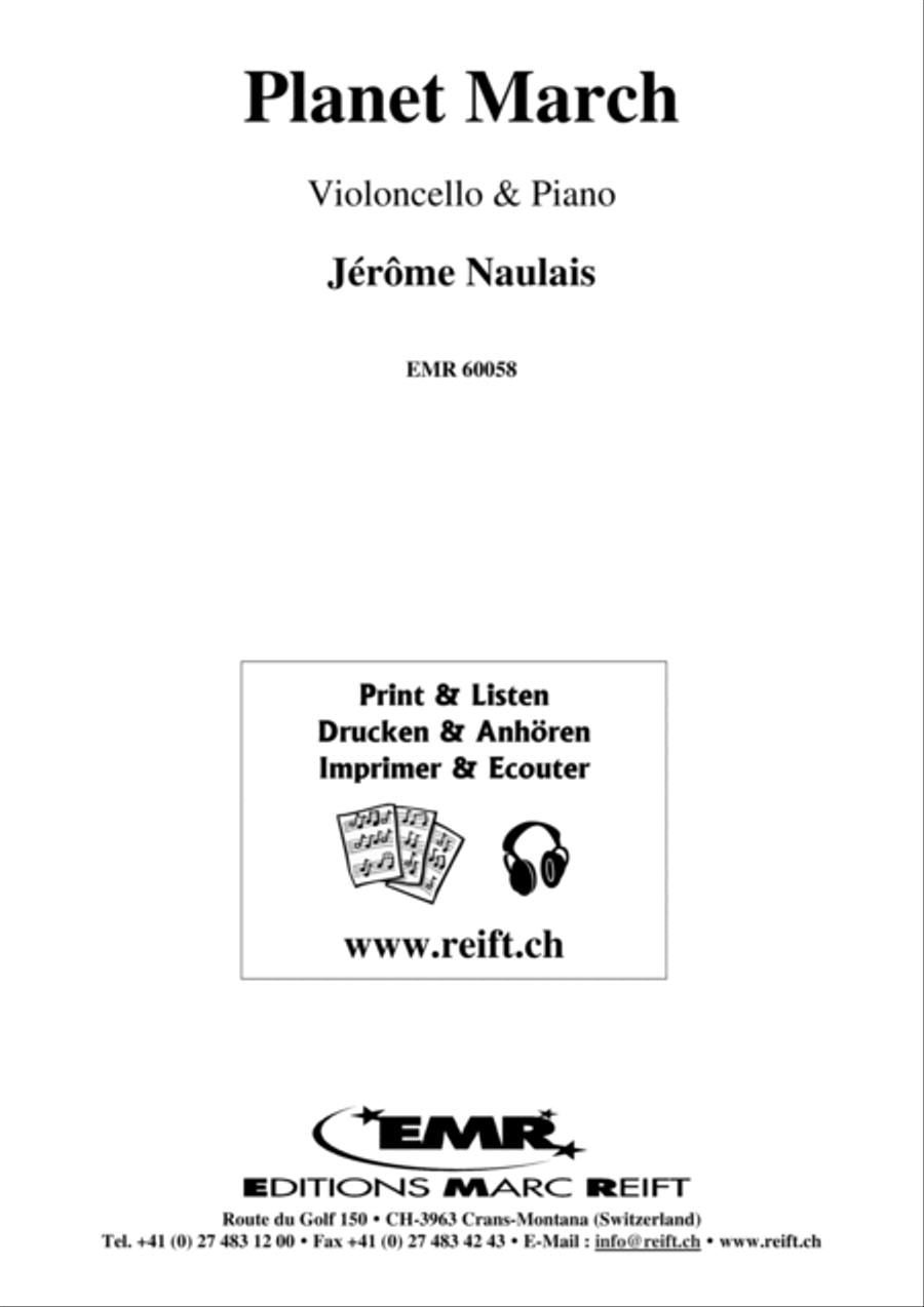 Planet March Piano Accompaniment scores gallery preview page 2