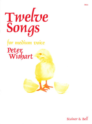 Book cover for Twelve Songs for Medium Voice