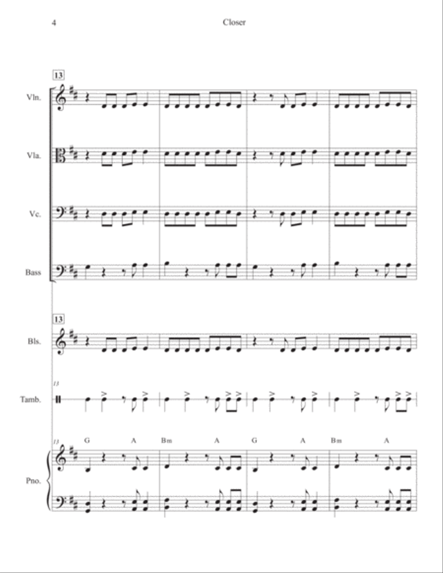 Closer Cello scores gallery preview page 4