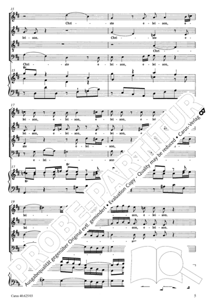 Missa brevis in D Major, K. 194 image number null