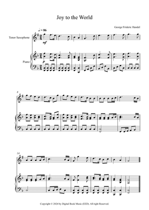 Joy to the World, George Frideric Handel (Tenor Sax + Piano)