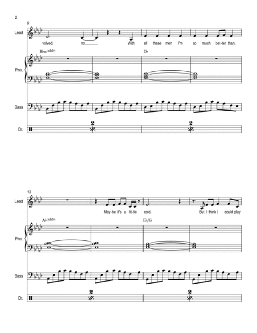 Be My Own Boyfriend Small Ensemble scores gallery preview page 2