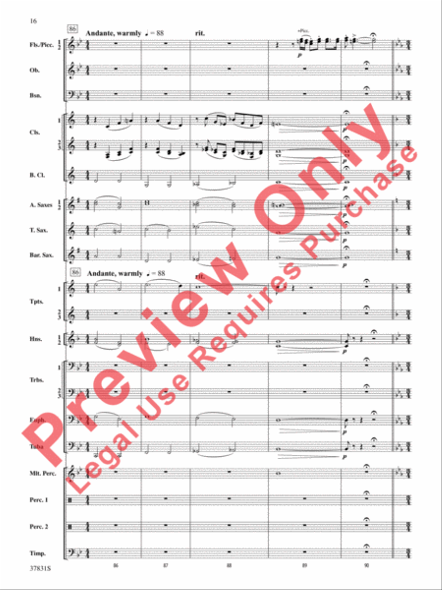 Saddle Up! Saddle Up! Concert Band scores gallery preview page 17