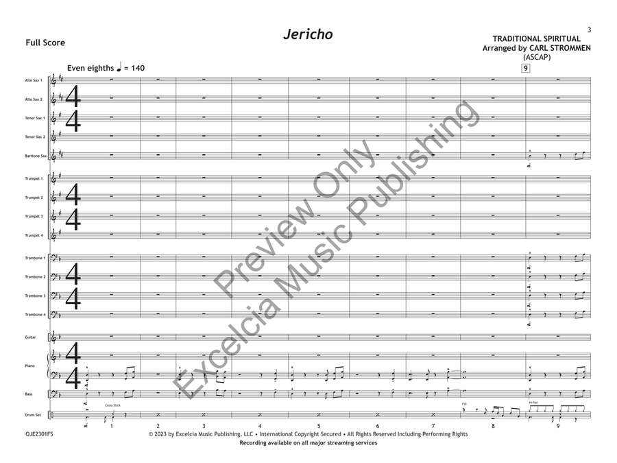 Jericho (Score) Jericho (Score) Jazz Ensemble scores gallery preview page 4