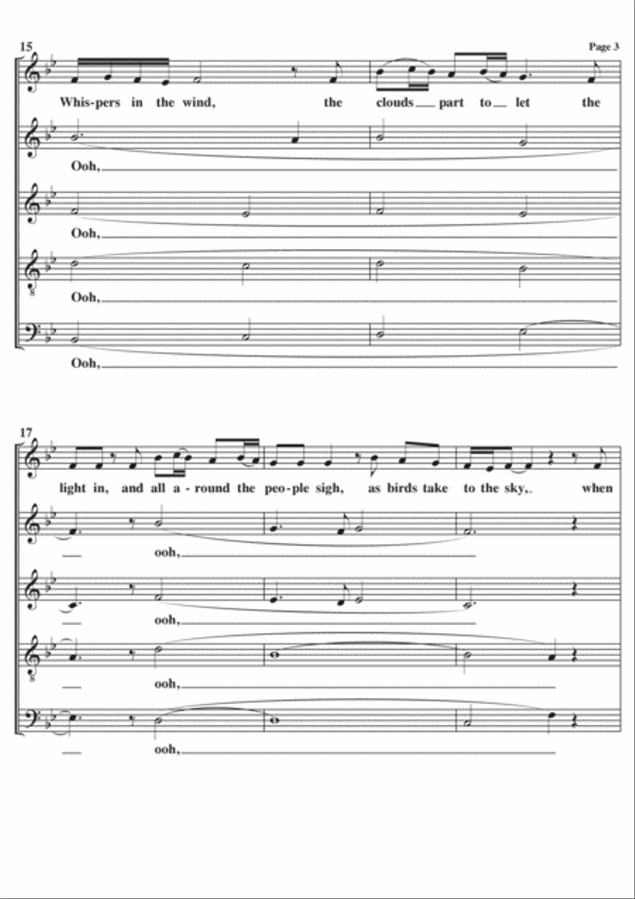 Nella Fantasia 4-Part scores gallery preview page 3