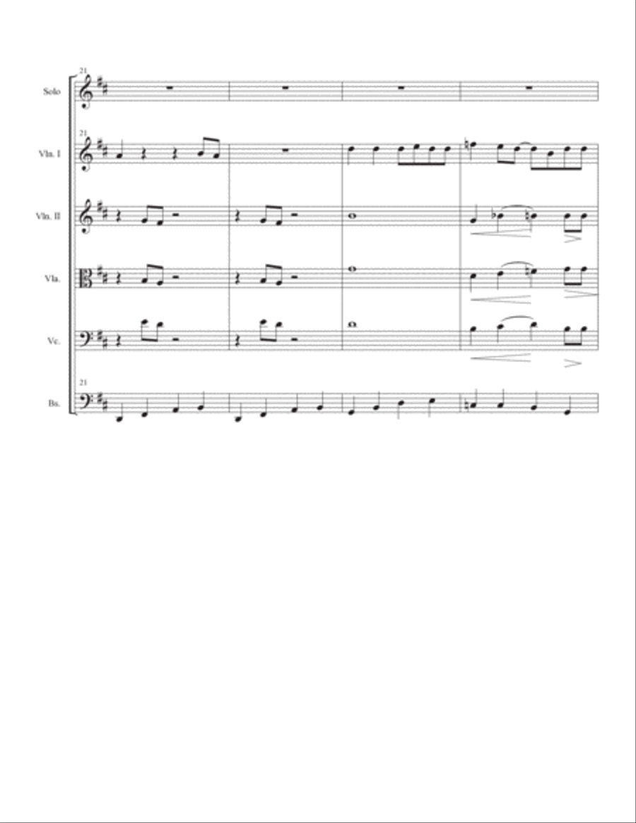 Crazy Little Thing Called Love Chamber Music scores gallery preview page 6
